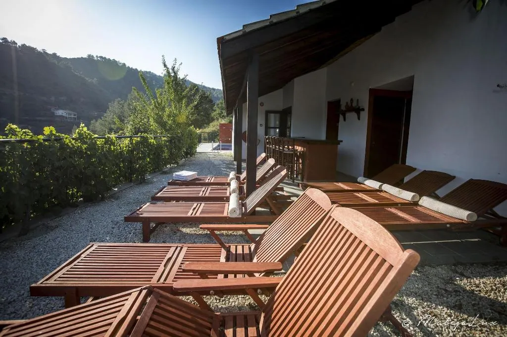 Terrace, Ambelikos Traditional Agrohotel, Cyprus