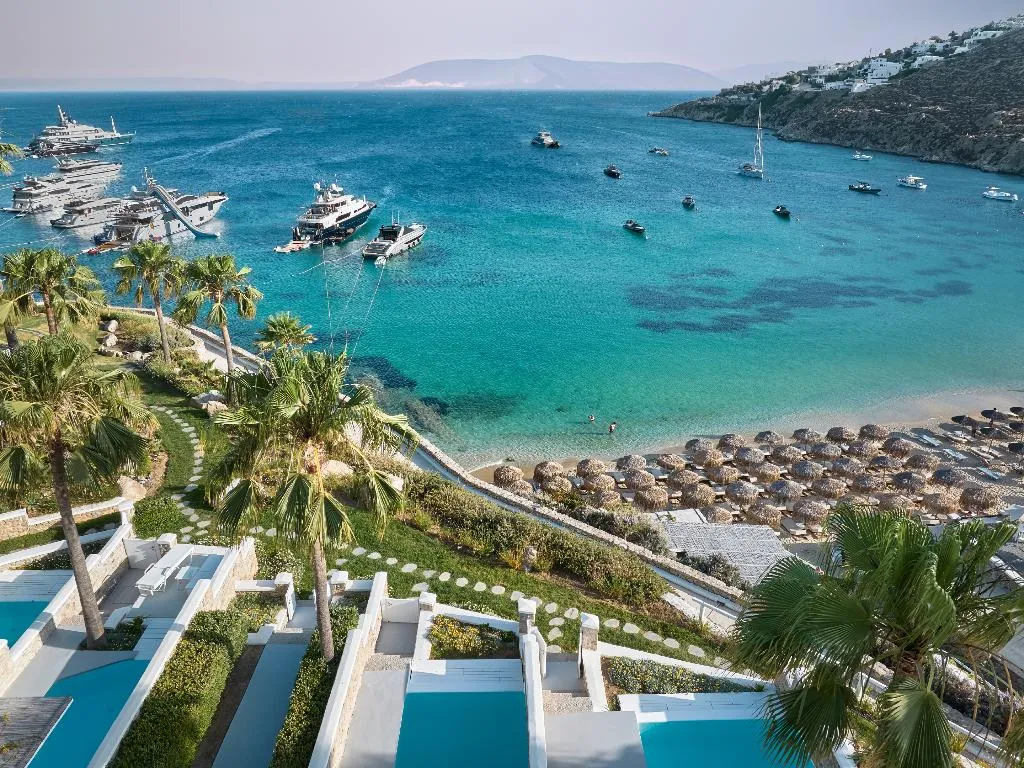 SUITE WITH PRIVATE POOL Room, Mykonos Blu, A Resort to Live, Mykonos