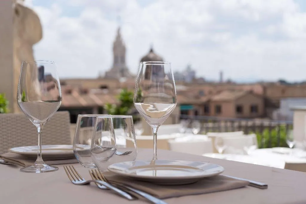 Restaurant, Eitch Borromini Palazzo Pamphilj, Rome