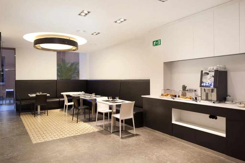 Restaurant, Dalia Ramblas hotel, Barcelona