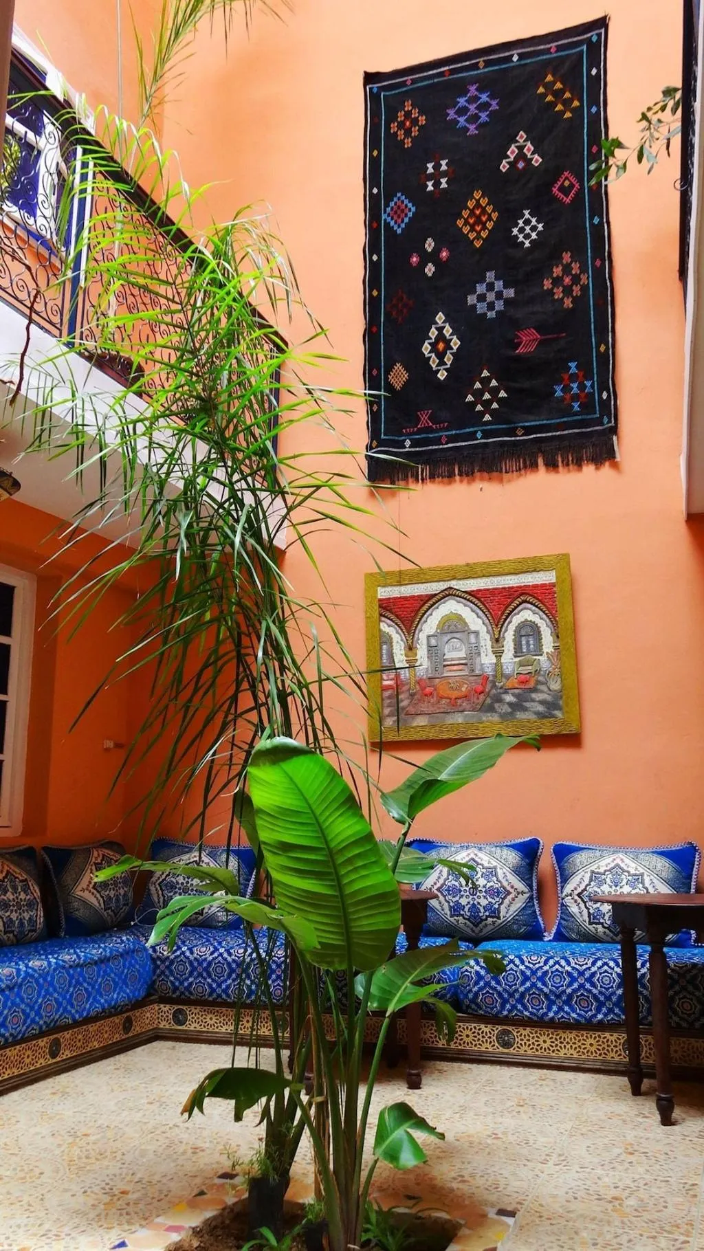 Lobby, Riad Yara, Marrakech