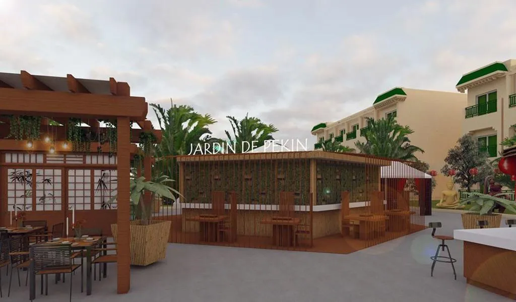 Terrace, Soviva resort, Tunisia