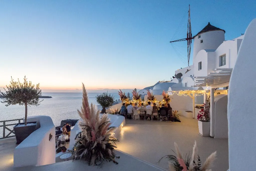 Restaurant, Fanari Villas, Santorini