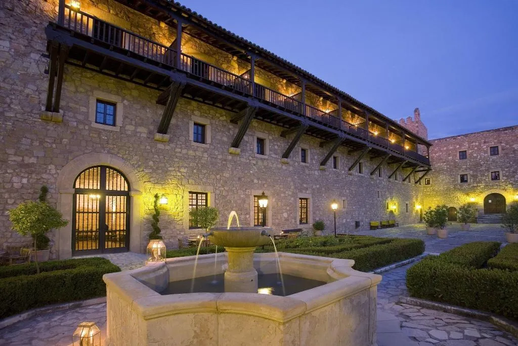 Terrace, Parador de Sigüenza, Madrid