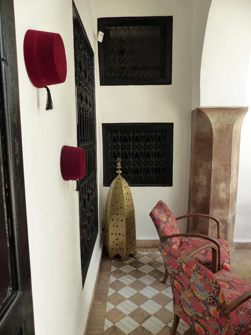 Lobby, Riad Magellan, Marrakech