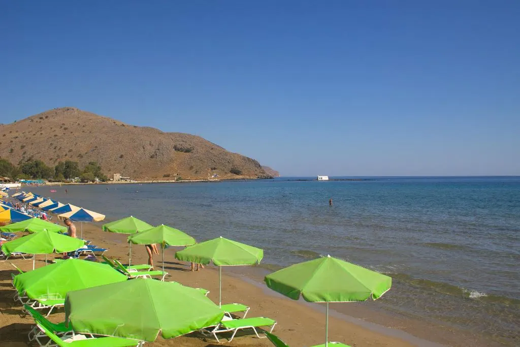 Beach, Fereniki Holiday Resort, Crete