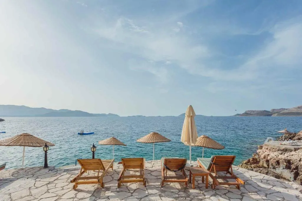 Beach, Aquarius Hotel, Dalaman