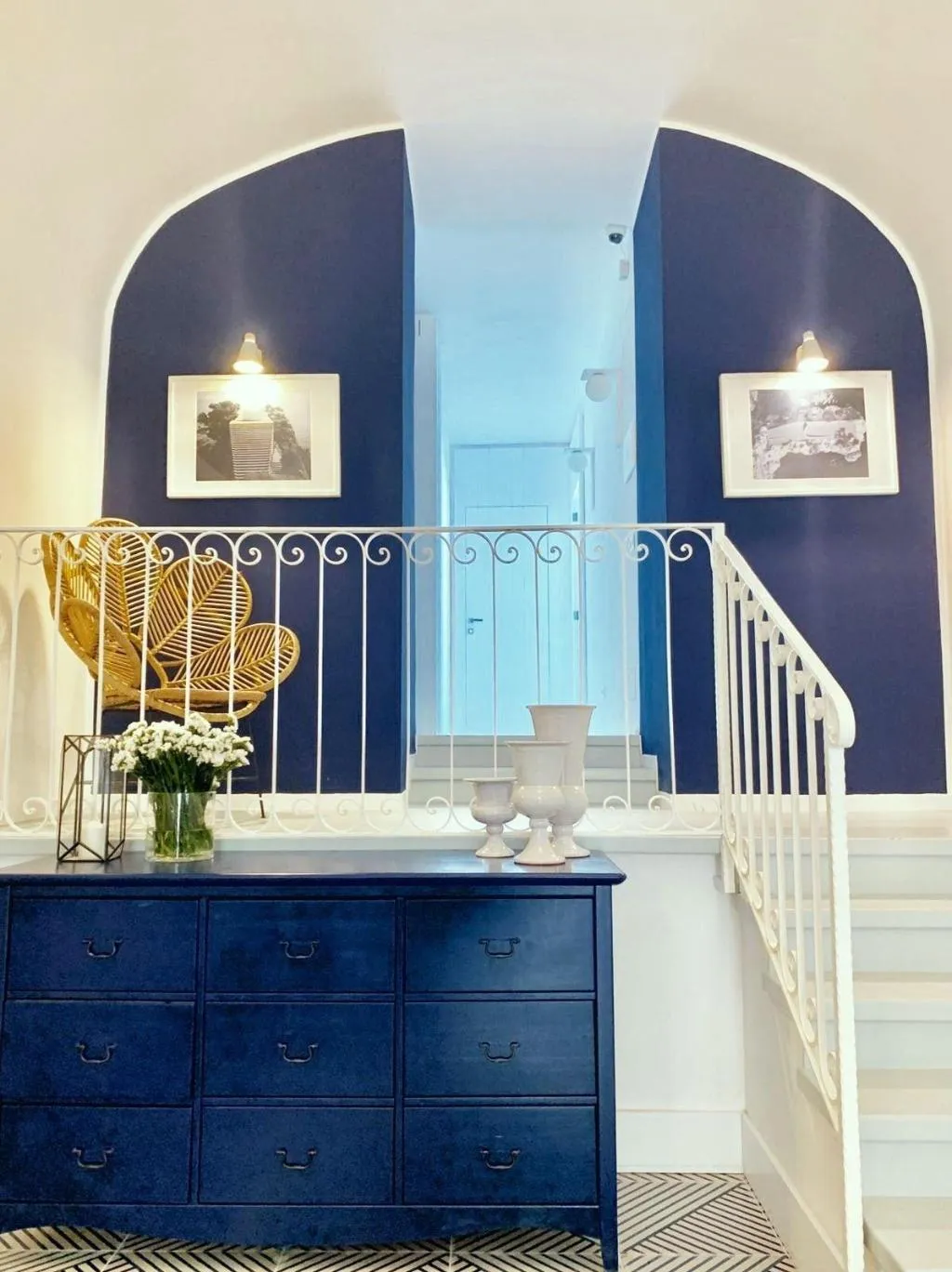 Lobby, Villa La Pergola Capri, Naples