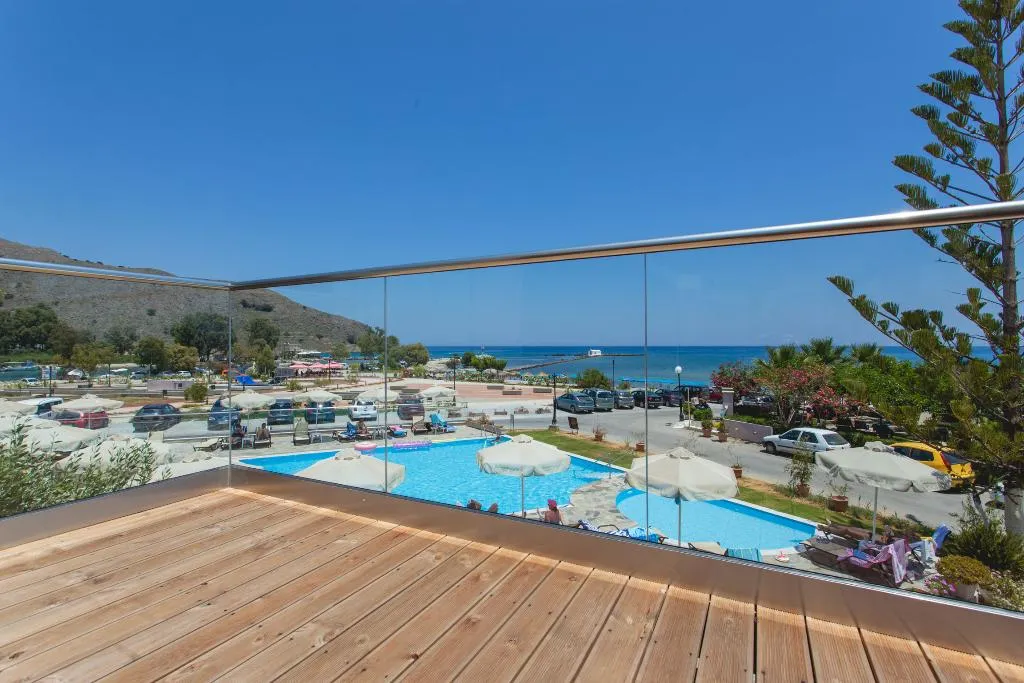 Terrace, Georgioupolis Beach Hotel, Crete