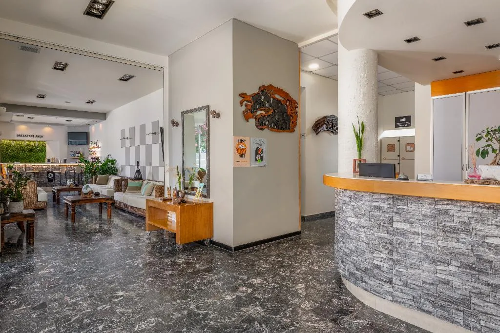 Lobby, City Plus Rhodes Hotel, Rhodes