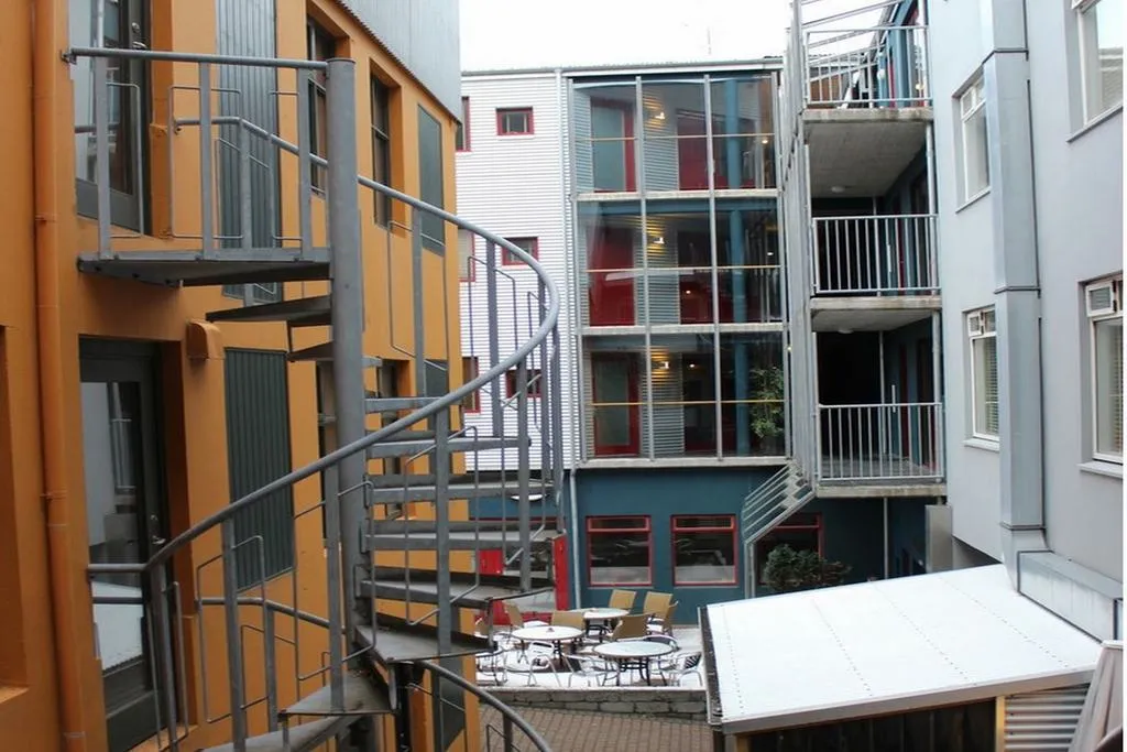 Terrace, Hotel Fron, Reykjavik