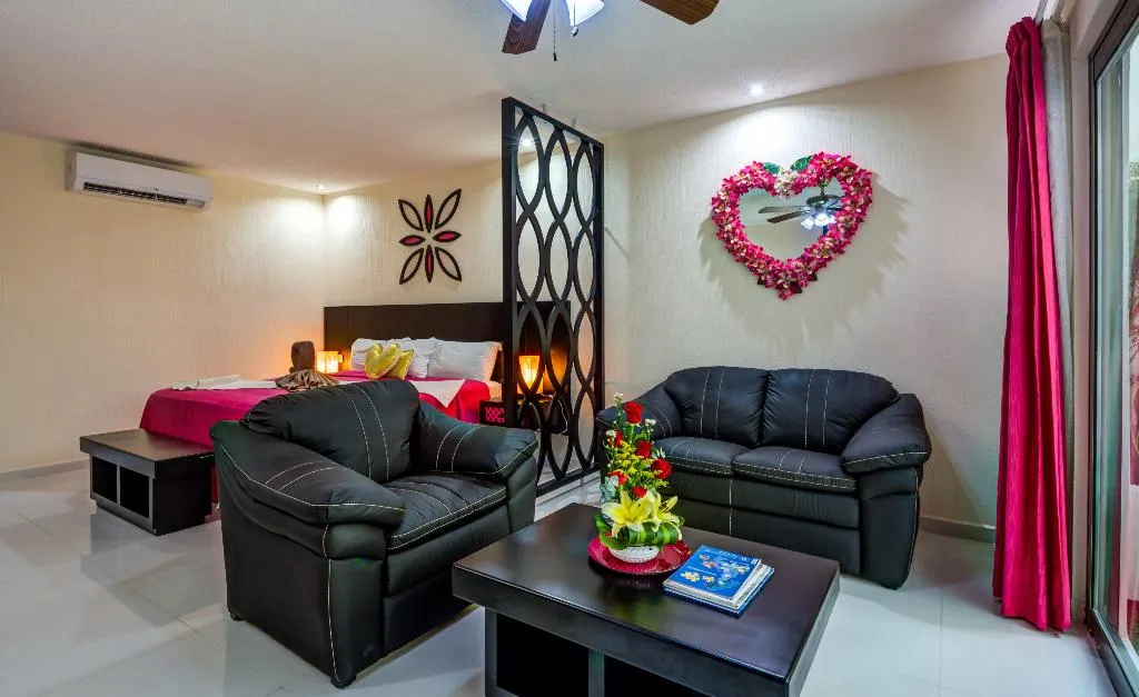 DOUBLE WITH JACUZZI Room, Suites Corazon, Playa Del Carmen