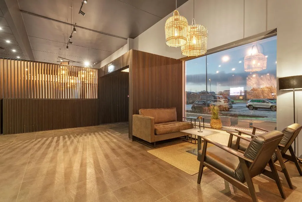 Lobby, Hotel Vellir, Reykjavik