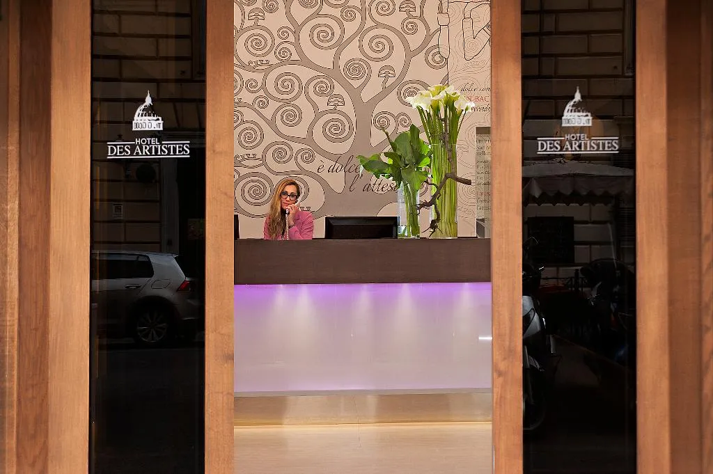 General view, Des Artistes, Rome