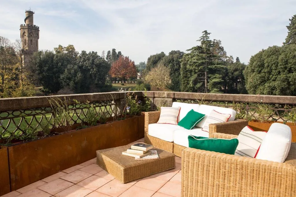 Terrace, Adastra Suites, Florence