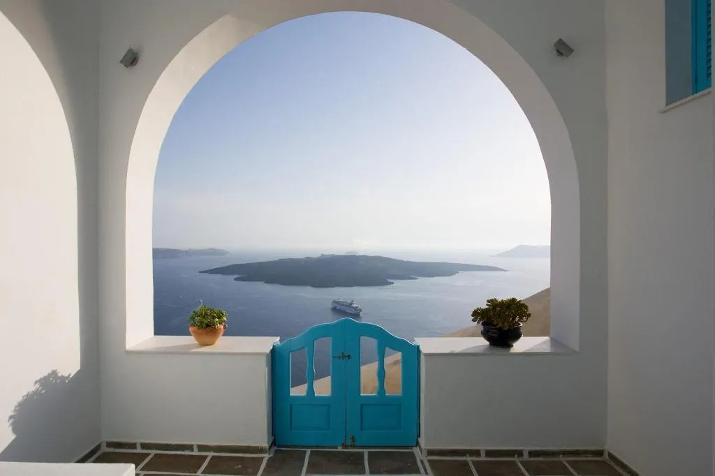 General view, Kastro Suites, Santorini