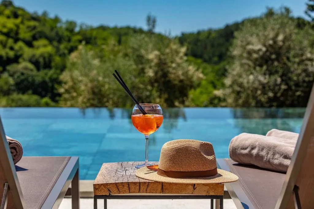 Terrace, San Canzian Hotel and Residences, Istria