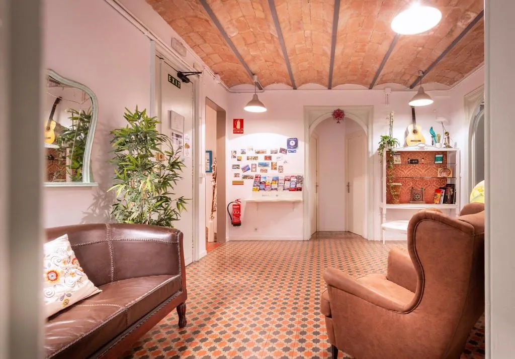 Lobby, Primavera Hostel, Barcelona