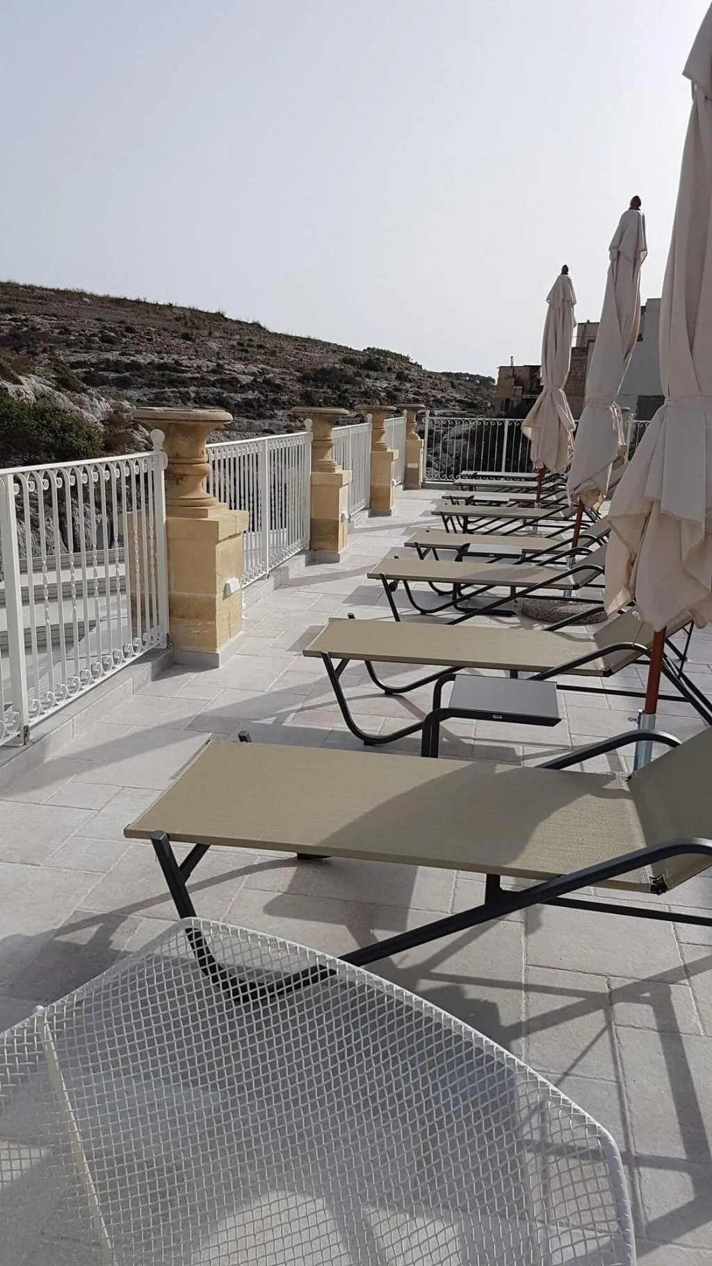 Terrace, Cesca Boutique Hotel, Malta