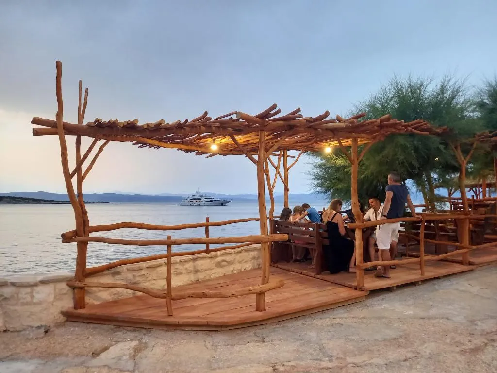 Terrace, Hotel Timun, Split