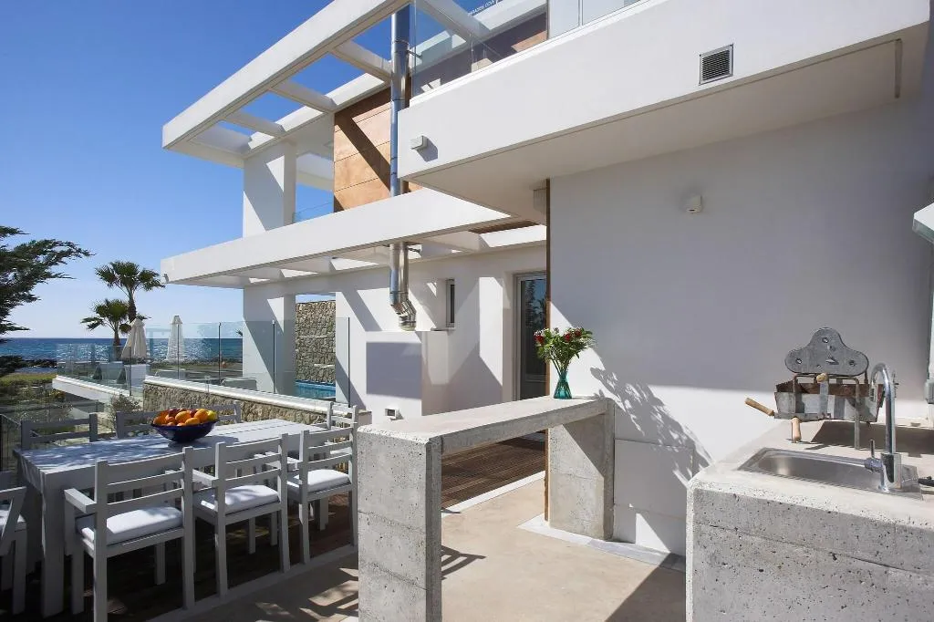 Terrace, Paradise Cove Luxurious Beach Villas, Cyprus