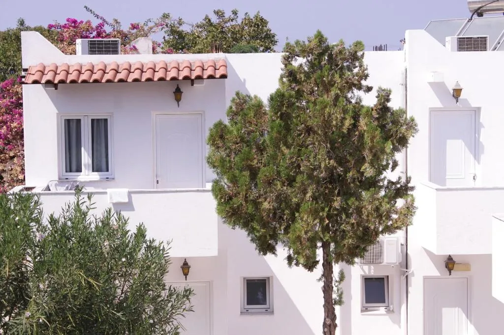 Terrace, Ampavris Family Apartments, Kos