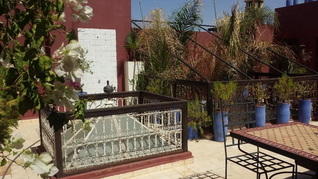 Terrace, Riad Al Mansoura, Marrakech