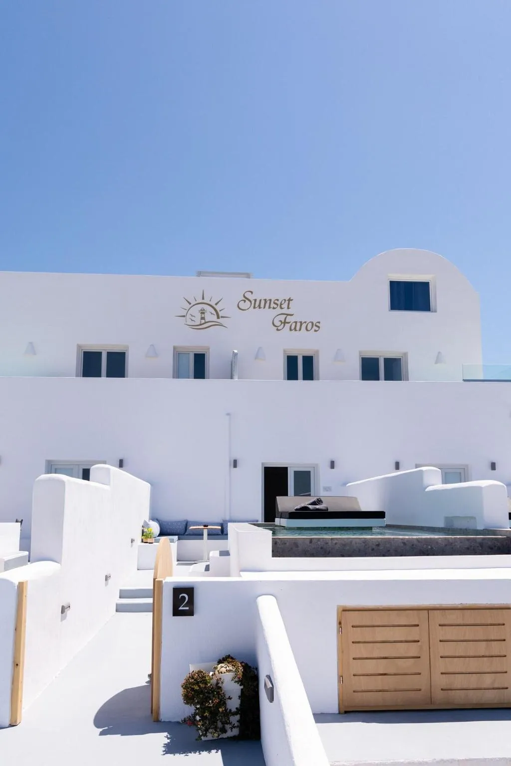 Room, Sunset Faros, Santorini