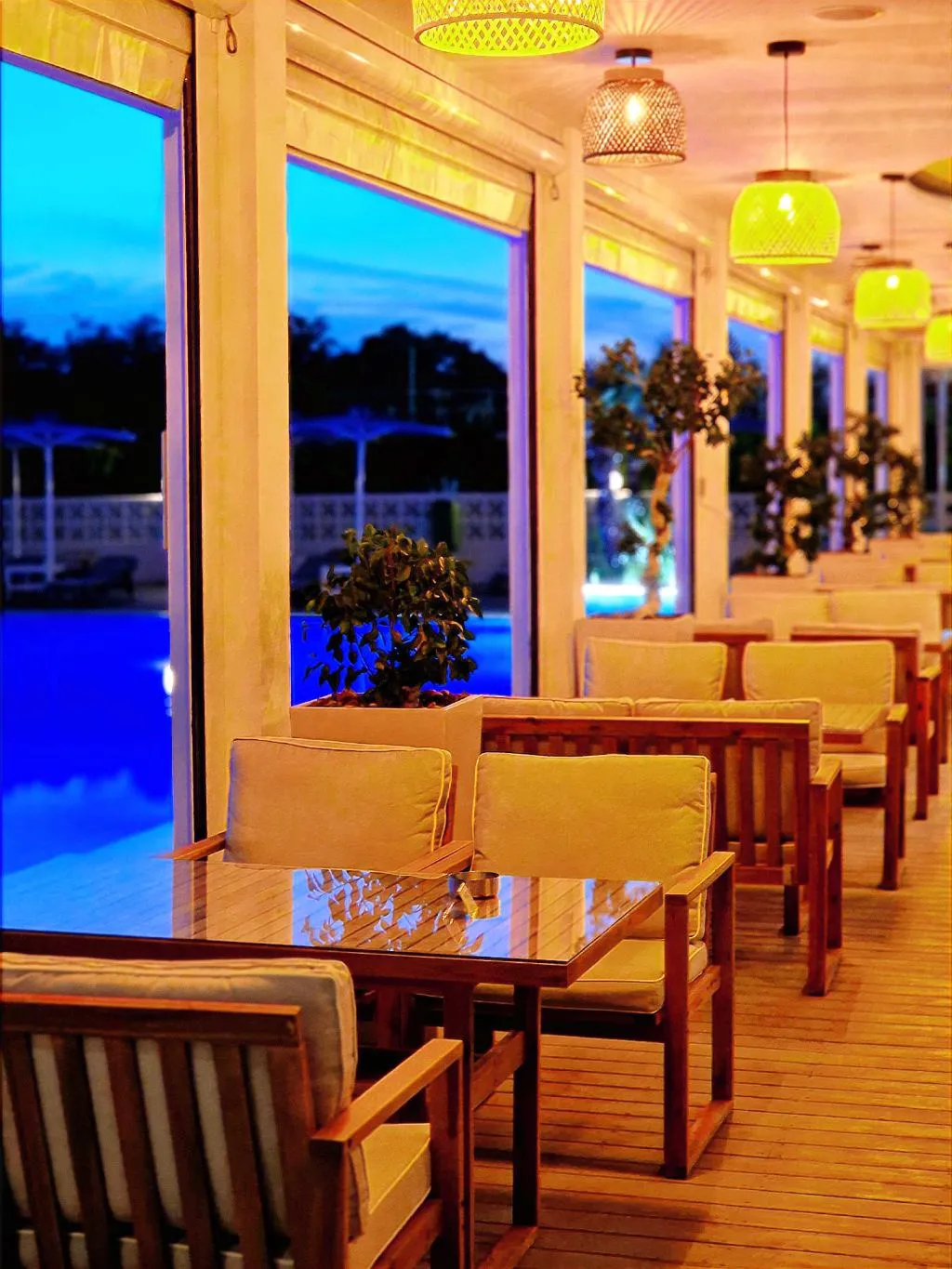 Terrace, Sveltos Hotel, Cyprus