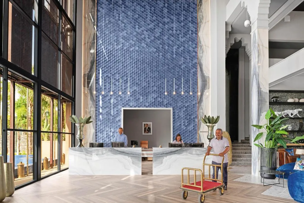 Lobby, Hotel Riu Tikida Garden Adults Only- All Inclusive, Marrakech