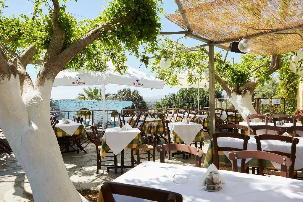Restaurant, Arolithos Traditional Cretan Village, Crete