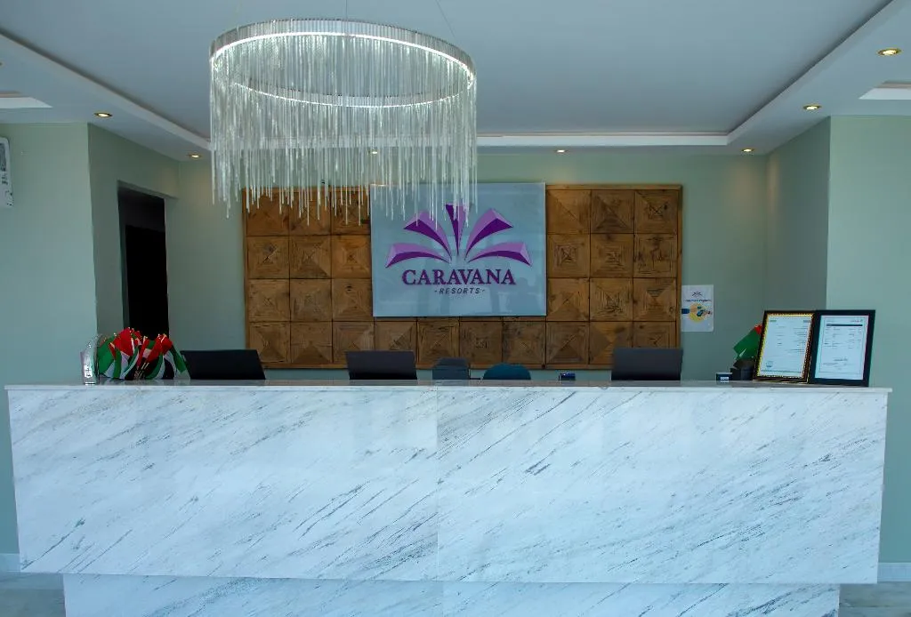 Lobby, Caravana Beach Resort, Dubai