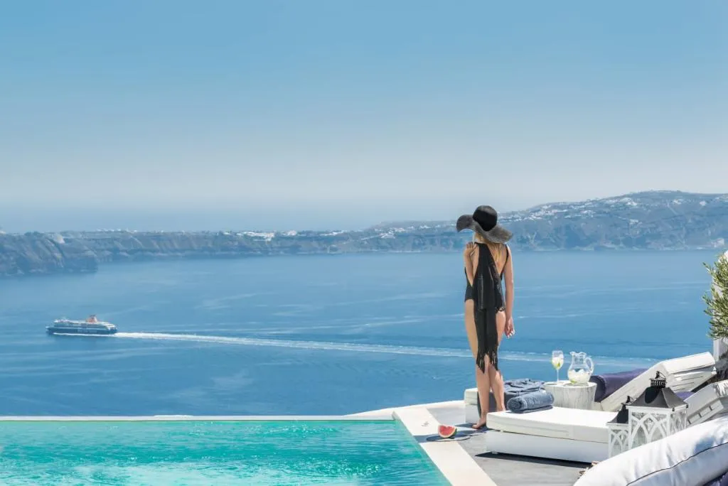 Pool, Mythical Blue Luxury Suites, Santorini