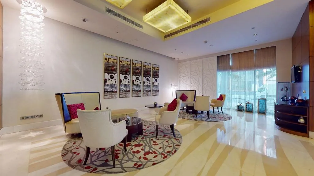 Lobby, Marriott Executive Apartments Al Jaddaf, Dubai, Dubai