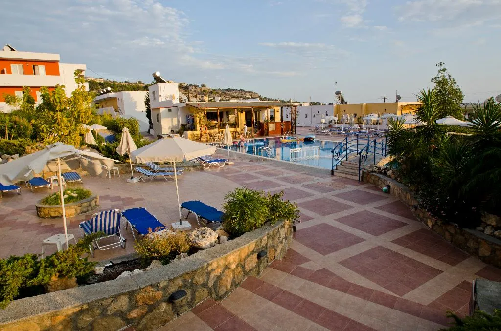 Terrace, Stella  Aparthotel, Rhodes