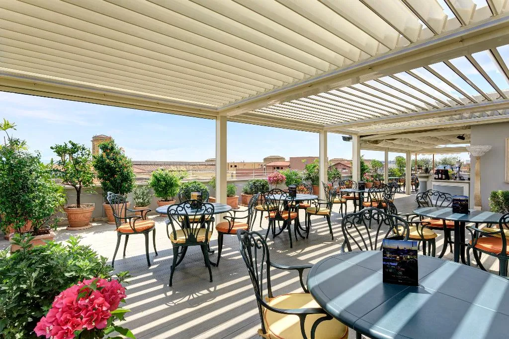 Bar, Marcella Royal - Rooftop Garden, Rome