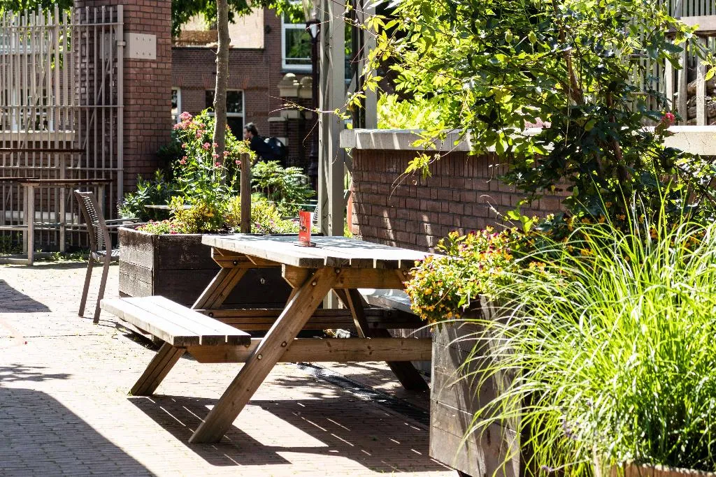 Terrace, Hotel De Hallen, Amsterdam