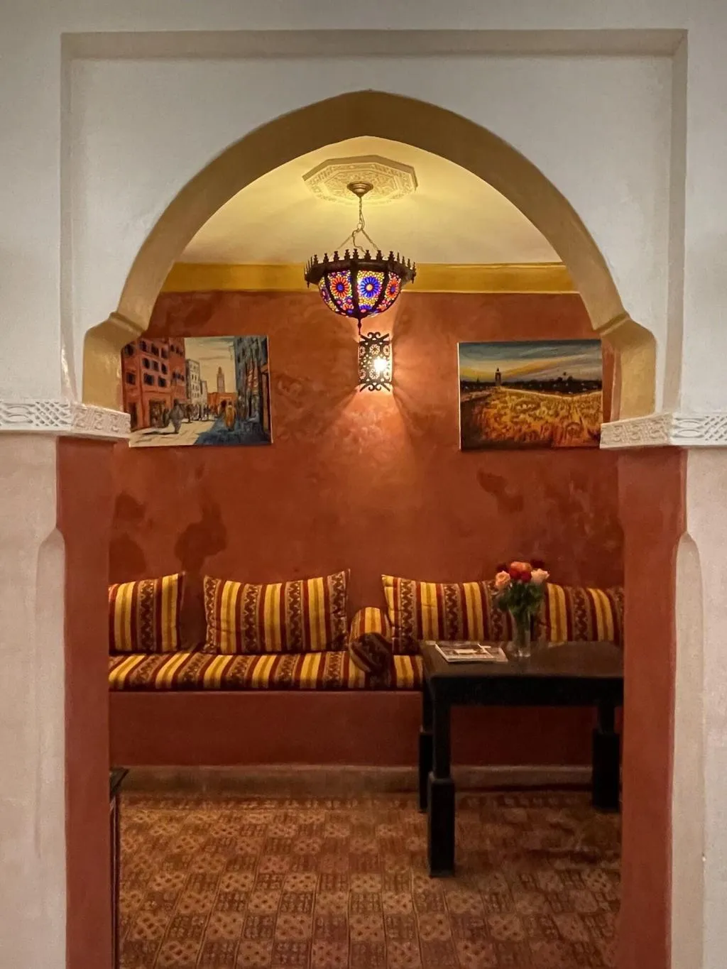 Lobby, Riad Mboja, Marrakech