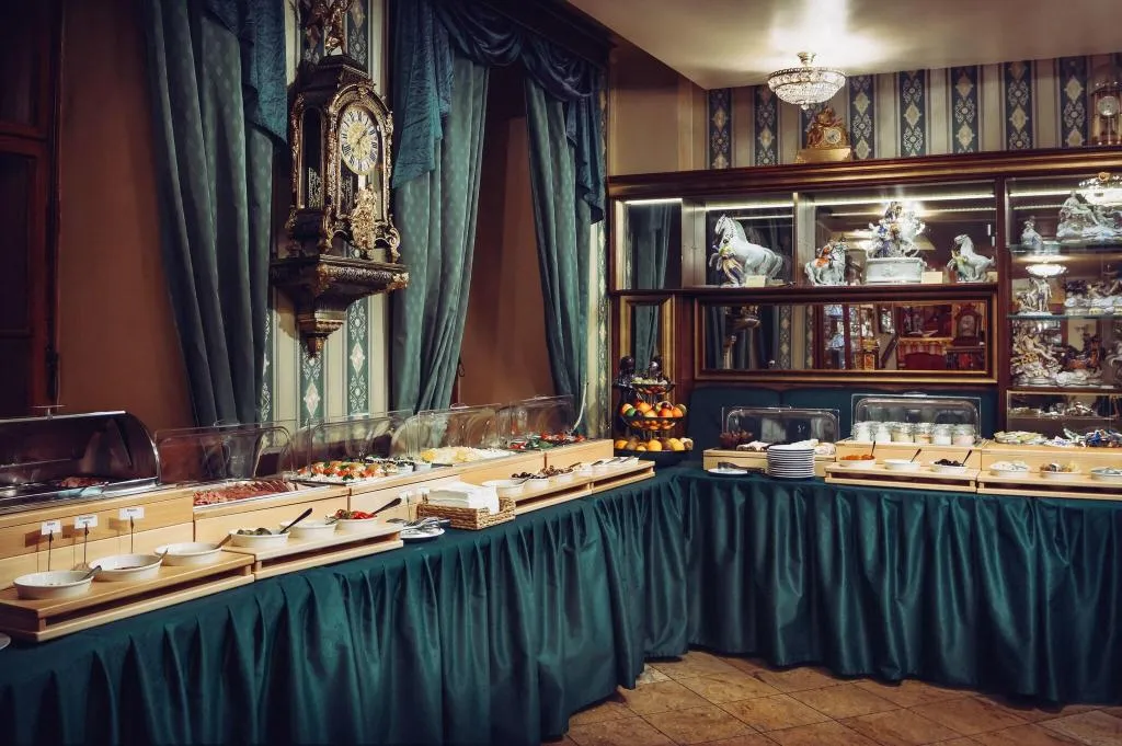 Restaurant, Grand hotel Praha, Prague