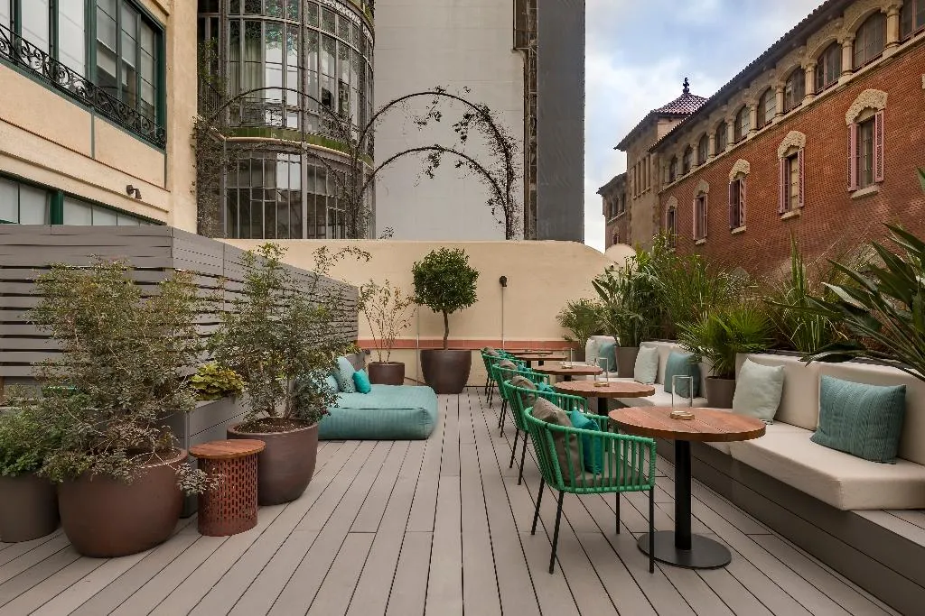 Terrace, Be Mate Paseo de Gracia, Barcelona