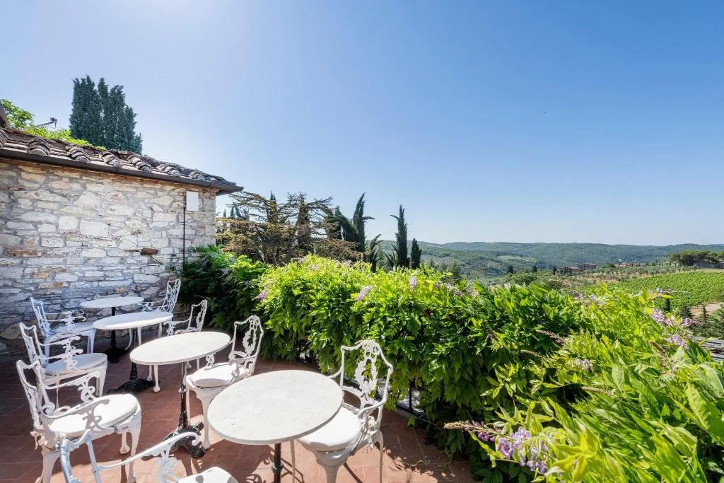 Terrace, Relais Vignale & Spa, Florence