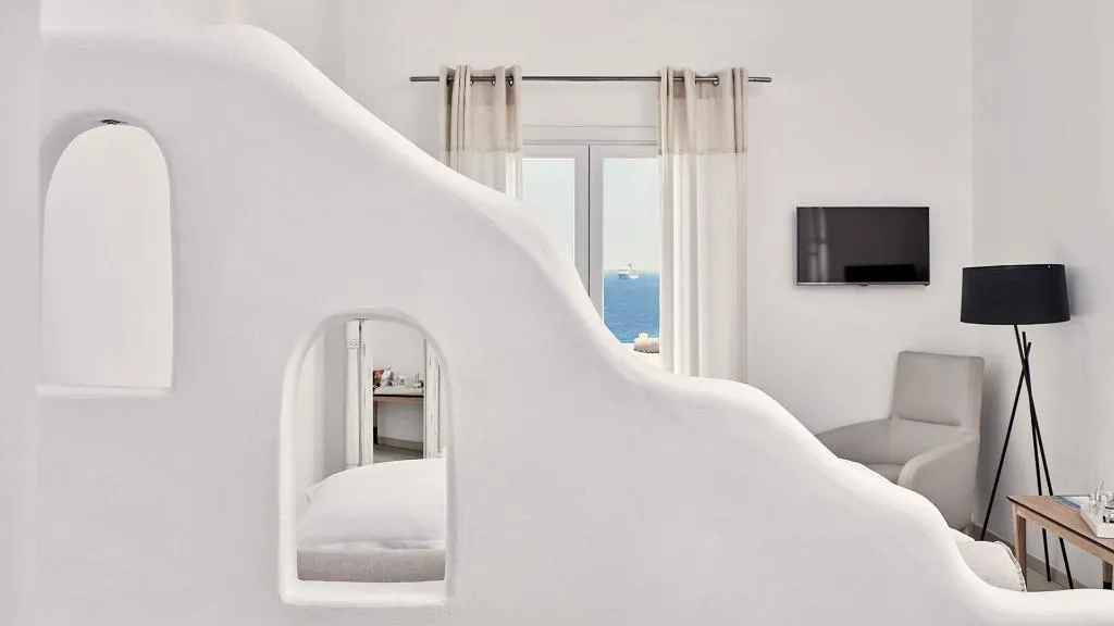 SUITE SEA VIEW HONEYMOON Room, Mykonos Princess Hotel, Mykonos