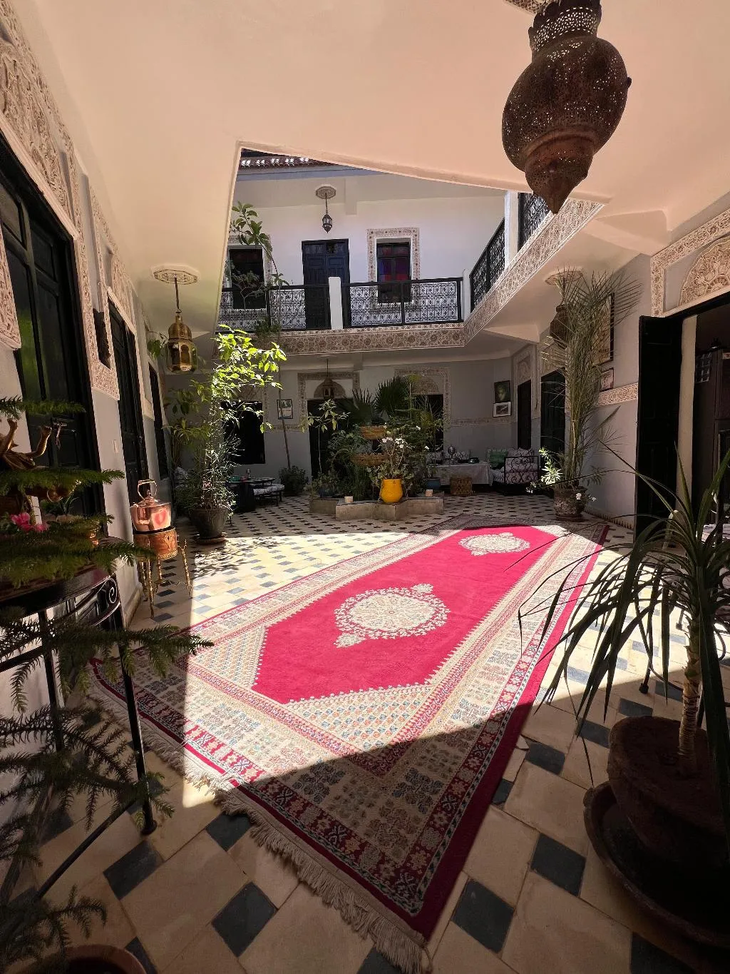 General view, Riad el Farah Kasbah, Marrakech