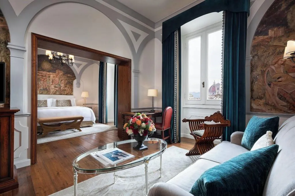 JUNIOR SUITE KING SIZE BED Room, St Regis Florence, Florence
