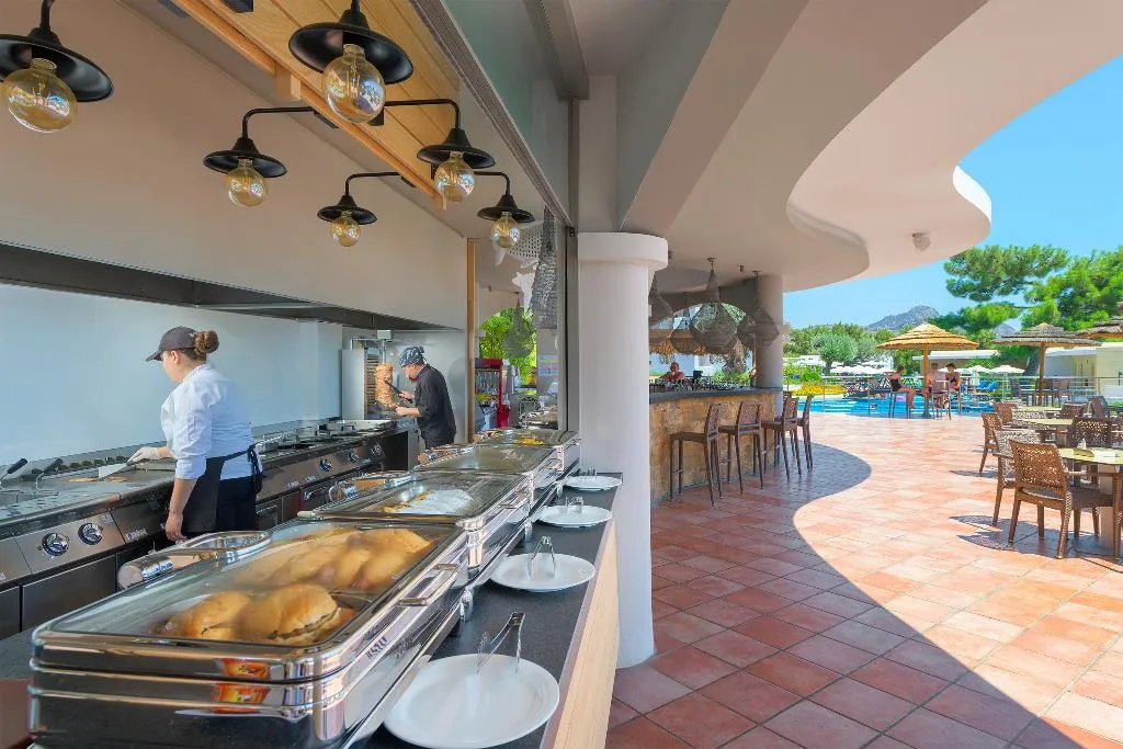 Restaurant, Porto Angeli, Rhodes