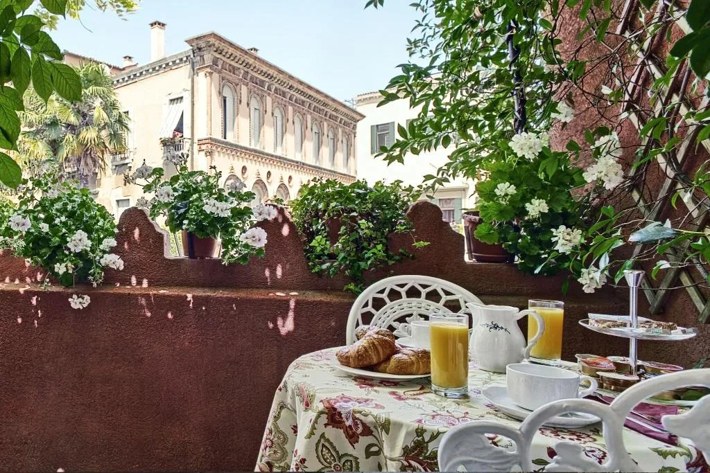 Terrace, Locanda Fiorita, Venice