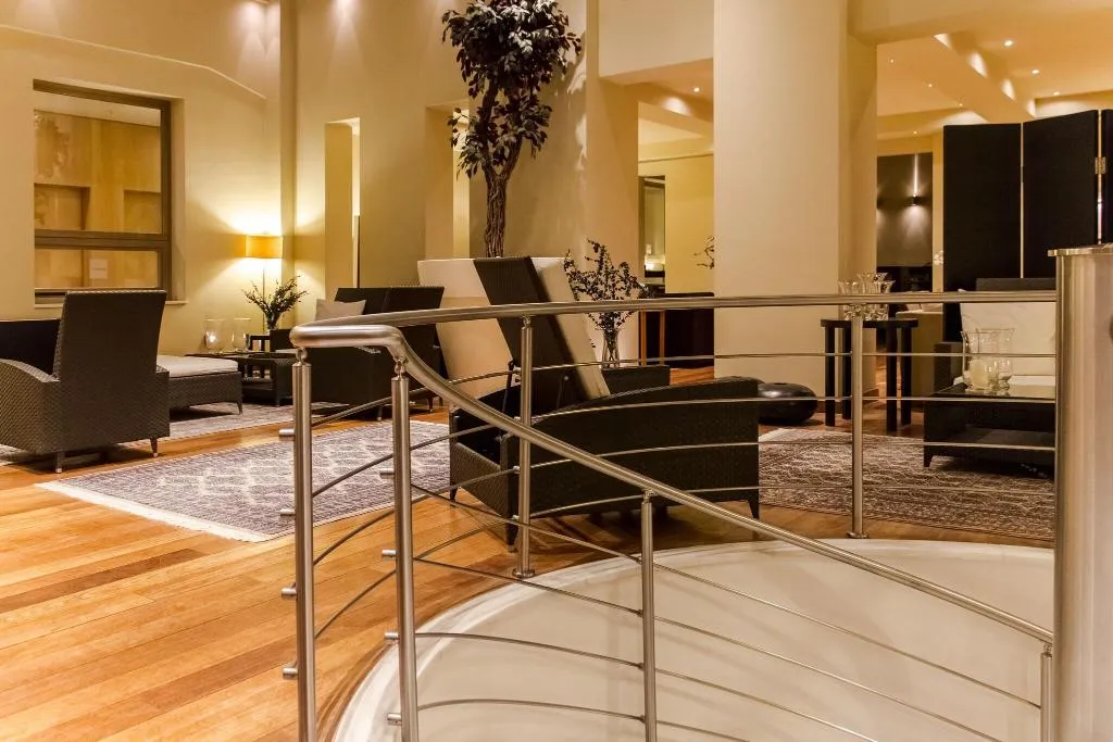 Lobby, GDM Megaron,Historical Monument Hotel, Crete