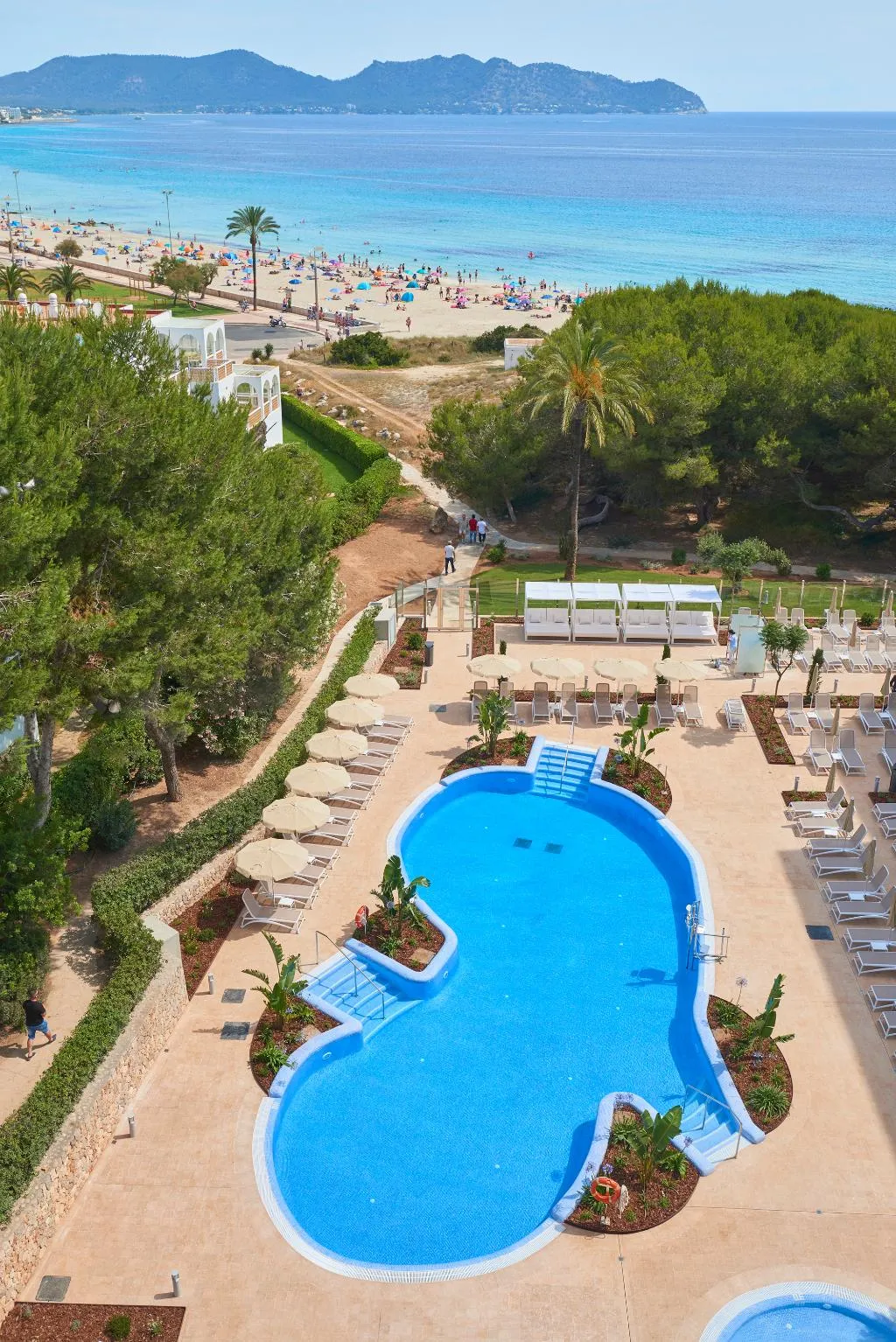 Pool, Hipotels Bahia Cala Millor Only Adults, Majorca