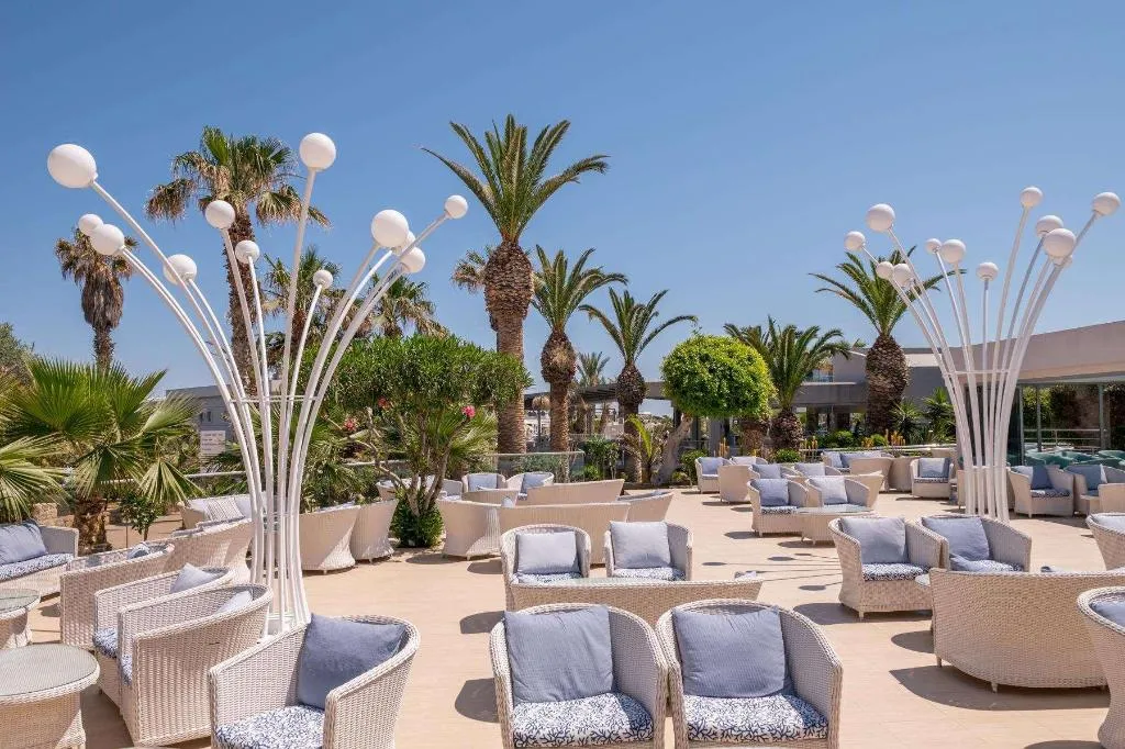Terrace, Lyttos Beach, Crete