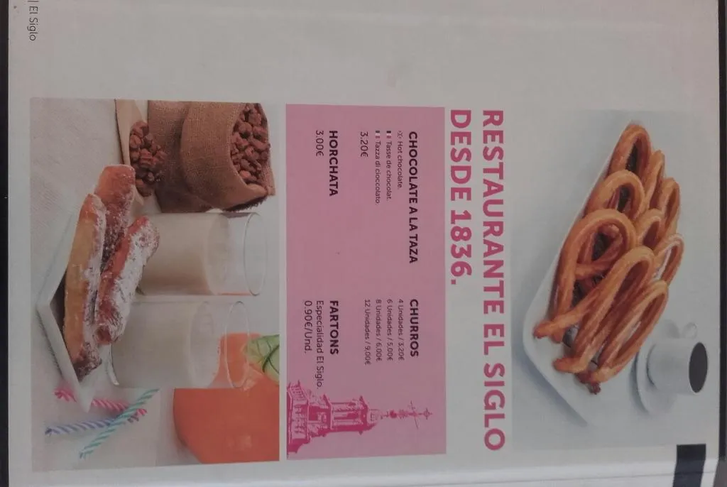 Restaurant, El Siglo, Valencia